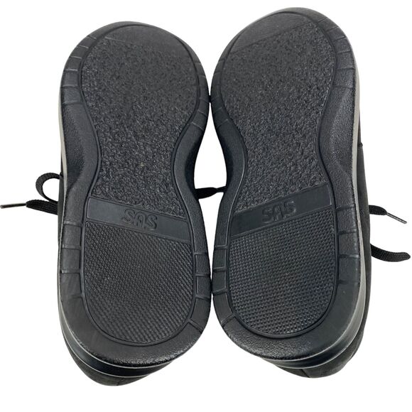 SAS Freetime Walking Sneaker Womens Size 9M Black Leather Upper Lace Up Comfort - Picture 4 of 16
